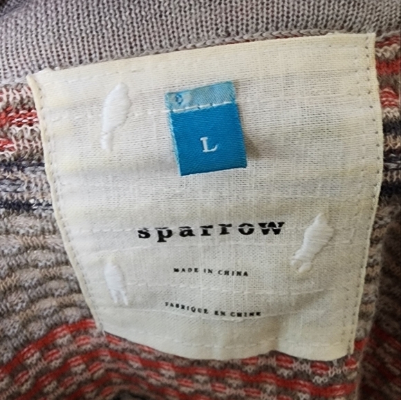 Anthropologie Sparrow Wool Blend Duster Long Cardigan L - Picture 5 of 8